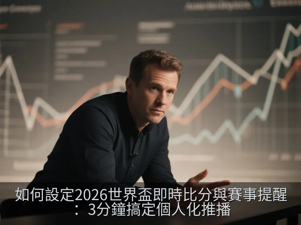 如何設定2026世界盃即時比分與賽事提醒：3分鐘搞定個人化推播